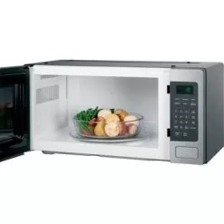 GE - Profile Series 1.1 Cu. Ft. Mid-Size Microwave With Sensor Cooking - Stainless Steel -Appliance Shop ea74f265 a1c1 5f75 8e28 22504329d16f