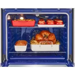 LG - 5.8 Cu. Ft. Smart Freestanding Gas True Convection Range With EasyClean And InstaView - Stainless Steel -Appliance Shop eac337a5 5055 541f 9c7a 7a6bdbe72aad