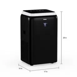 Danby - DPA080E3BDB-6 400 Sq. Ft. 3-in-1 Portable Air Conditioner - Black 9 Danby - DPA080E3BDB-6 400 Sq. Ft. 3-in-1 Portable Air Conditioner - Black -Appliance Shop eb3ad2c3 b57d 5f5e b580 be8ef08cb271