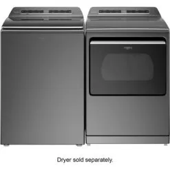 Whirlpool - 5.2 Cu. Ft. High Efficiency Smart Top Load Washer With 2 In 1 Removable Agitator - Chrome Shadow 24 Whirlpool - 5.2 Cu. Ft. High Efficiency Smart Top Load Washer With 2 In 1 Removable Agitator - Chrome Shadow -Appliance Shop eba2030a c42b 5e10 a6fa 7b5b7d6f8ee4