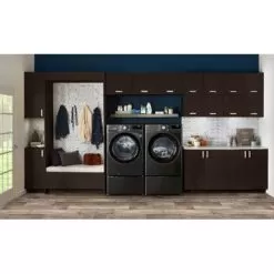 LG 5.0-Cu. Ft. Front Load Washer With Built-In Intelligence, Black Steel -Appliance Shop ebb21206 9b0a 5df2 8710 67ae821ce383