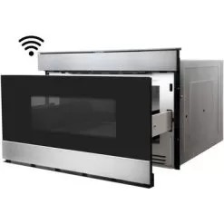 Sharp - 1.2 Cu. Ft. Microwave Drawer Works With Alexa And Easy Wave Open - Stainless Steel -Appliance Shop ebd26e11 3116 50a7 825f 423a32094acd