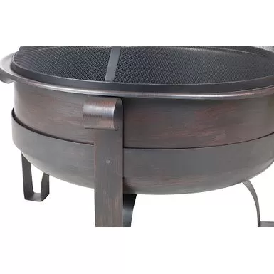 Fire Sense - Cornell Wood Burning Fire Pit - Bronze 7 Fire Sense - Cornell Wood Burning Fire Pit - Bronze - Image 5