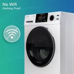 Equator Digital Compact 110V Vented/Ventless 18 Lbs Combo Washer Dryer 1400 RPM - White-Black 34 Equator Digital Compact 110V Vented/Ventless 18 Lbs Combo Washer Dryer 1400 RPM - White-Black -Appliance Shop ec330958 9761 44d3 a4ea 729508d882d5