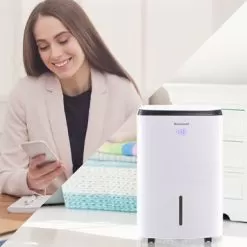 Honeywell - Smart WiFi Energy Star Dehumidifier For Basements & Rooms Up To 4000 Sq.Ft. With Alexa Voice Control & Anti-Spill Design - White 14 Honeywell - Smart WiFi Energy Star Dehumidifier For Basements & Rooms Up To 4000 Sq.Ft. With Alexa Voice Control & Anti-Spill Design - White -Appliance Shop ec422c40 f2a9 5704 baa7 f5093fe6859c