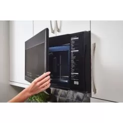 Samsung - 2.1 Cu. Ft. Over-the-Range Microwave With Sensor Cook - Black Stainless Steel -Appliance Shop ec4adc68 e5ef 5060 938f 15e25e8bc279