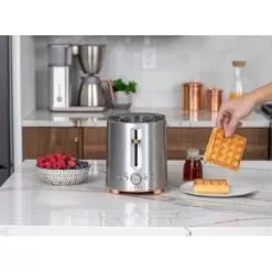 Café - Specialty 2-Slice Toaster - Stainless Steel -Appliance Shop ec9f0234 ba7f 5850 8bb9 4ff83355513f