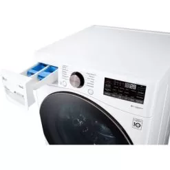 LG - 4.5 Cu. Ft. High-Efficiency Stackable Smart Front Load Washer With Steam And Built-In Intelligence - White -Appliance Shop ecb5cd26 e14e 5c57 992b 7ede2701a9de