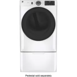 GE - 7.8 Cu. Ft. 10-Cycle Electric Dryer - White On White -Appliance Shop ecba4ef8 6a11 5e87 81e8 708ad445ed60