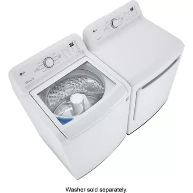 LG - 7.3 Cu Ft Electric Dryer With Sensor Dry - White 22 LG - 7.3 Cu Ft Electric Dryer With Sensor Dry - White - Image 20