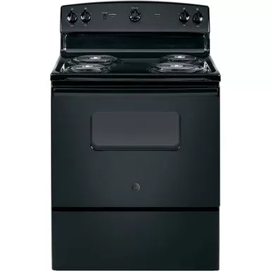 GE - 5.0 Cu. Ft. Freestanding Electric Range - Black 3 GE - 5.0 Cu. Ft. Freestanding Electric Range - Black