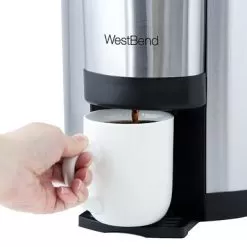 WestBend - 42-Cup Double Walled Commercial Coffee Urn - Silver 16 WestBend - 42-Cup Double Walled Commercial Coffee Urn - Silver -Appliance Shop ee9d08ab 97c9 55f5 83ef e9ade095a8bf