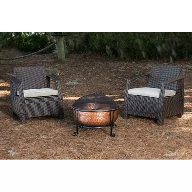 Fire Sense - Palermo Wood Burning Fire Pit - Copper 5 Fire Sense - Palermo Wood Burning Fire Pit - Copper - Image 3