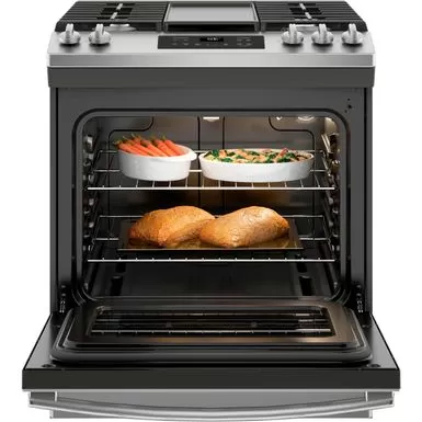 GE - 5.3 Cu. Ft. Slide-In Gas Range - Stainless Steel 9 GE - 5.3 Cu. Ft. Slide-In Gas Range - Stainless Steel - Image 7
