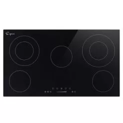 2 Piece Kitchen Appliances Packages Including 36" Radiant Electric Cooktop And 36" Island Range Hood - Black -Appliance Shop eff67bc1 fc5a 4666 9f7c d604557191ce