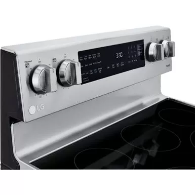 LG - 6.3 Cu. Ft. Smart Freestanding Electric Convection Range With EasyClean And InstaView - Stainless Steel 8 LG - 6.3 Cu. Ft. Smart Freestanding Electric Convection Range With EasyClean And InstaView - Stainless Steel - Image 6