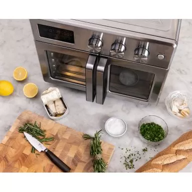 Bella Pro Series - 12-in-1 6-Slice Toaster Oven + 33-qt. Air Fryer With French Doors - Stainless Steel 16 Bella Pro Series - 12-in-1 6-Slice Toaster Oven + 33-qt. Air Fryer With French Doors - Stainless Steel - Image 14