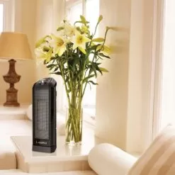 Lasko - 1500-Watt Portable Ceramic Heater For Tabletop Or Floor - Black -Appliance Shop f118fd19 1eaf 52cf b1f5 a95297031deb