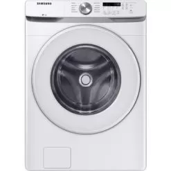 Samsung - 4.5 Cu. Ft. High Efficiency Stackable Front Load Washer With Vibration Reduction Technology+ - White -Appliance Shop f134a197 ada8 4088 9db0 b17ae8f7d60f