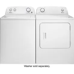 Amana - 6.5 Cu. Ft. Gas Dryer With Automatic Dryness Control - White -Appliance Shop f1b9755c b2ef 56eb 932a 1290de3e6d11