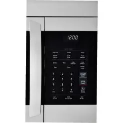 LG - 1.7 Cu. Ft. Over-the-Range Microwave With EasyClean - Stainless Steel -Appliance Shop f1bc2810 910c 52ce a61f 9c45088743f6