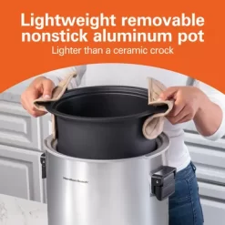 Hamilton Beach - 10qt Sear & Cook Stockpot Slow Cooker Silver -Appliance Shop f2f7c995 0ff8 45a1 a93f a43df8f61d63