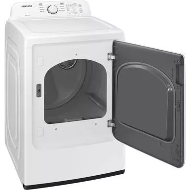 Samsung 7.2-Cu. Ft. Electric Dryer With Sensor Dry And 8 Drying Cycles, White 7 Samsung 7.2-Cu. Ft. Electric Dryer With Sensor Dry And 8 Drying Cycles, White - Image 5