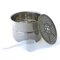 Sunpentown EPC-13C 6.5 Qt. Electric Stainless Steel Pressure Cooker With Quick Release, Quart, Gray