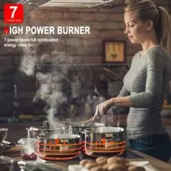 Gasland Chef 36"Built-in Radiant Electric Cooktop With 5 Burners, Electric Ceramic Cooktop Knob Control, 240V - Black 15 Gasland Chef 36"Built-in Radiant Electric Cooktop With 5 Burners, Electric Ceramic Cooktop Knob Control, 240V - Black -Appliance Shop f4500231 e6de 43b6 8d2a 5519c2549d05