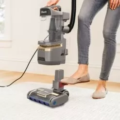 Shark - Rotator Lift-Away DuoClean Upright Vacuum With Self-Cleaning Brushroll & Anti-Allergen Complete Seal - Silver -Appliance Shop f45b3e8d cdcf 5719 b542 490e55cff68b