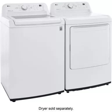 LG - 4.5 Cu. Ft. Smart Top Load Washer With Vibration Reduction And TurboDrum Technology - White 11 LG - 4.5 Cu. Ft. Smart Top Load Washer With Vibration Reduction And TurboDrum Technology - White - Image 9