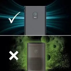 Shark - Air Purifier 4 With Anti-Allergen Multi-Filter & Advanced Odor Lock, 1,000 Sq. Ft. - Charcoal Gray -Appliance Shop f5164d3e 67bc 55bf b4e2 0662ac5d70c0