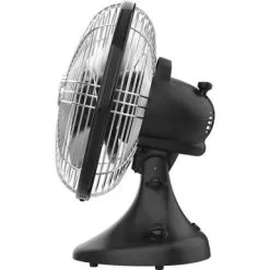 Vornado - Silver Swan S Oscillating Vintage Fan - Matte Black -Appliance Shop f57d7a89 7709 508f 8f7b 846dba424f57
