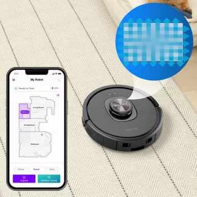 Shark - Matrix Self-Emptying Robot Vacuum With Precision Home Mapping And Extended Runtime, Wi-Fi Connected - Black 8 Shark - Matrix Self-Emptying Robot Vacuum With Precision Home Mapping And Extended Runtime, Wi-Fi Connected - Black - Image 6