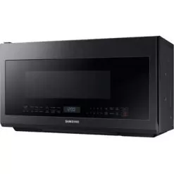 Samsung - 2.1 Cu. Ft. Over-the-Range Microwave With Sensor Cook - Black Stainless Steel -Appliance Shop f5e4222d 339d 51d8 81de 1876895e7003