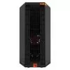 Sharper Image - RISE 12H Tower Space Heater - Black