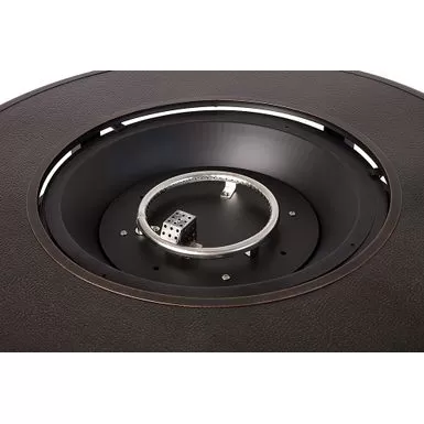 Fire Sense - Weyland Round Aluminum LPG Fire Pit - Antique Bronze 10 Fire Sense - Weyland Round Aluminum LPG Fire Pit - Antique Bronze - Image 8