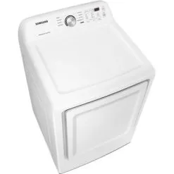 Samsung - 7.2 Cu. Ft. Electric Dryer With Sensor Dry - White -Appliance Shop f62c5607 0bad 5f03 8dbf 849e95b161c2