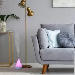 Sharper Image - AROMA 2 Ultrasonic Humidifier With Aromatherapy - White -Appliance Shop f6a9c1c4 fadd 585c 829a e215f5b12ee5