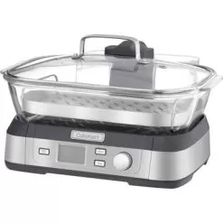 Conair Cuisinart - CookFresh™ Digital Glass Steamer - Stainless Steel -Appliance Shop f716eae5 0c55 5746 927c c686b730001a