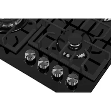 Built-in 24" Gas Cooktop - 4 Sealed Burners Cook Tops In Black - 24" 7 Built-in 24" Gas Cooktop - 4 Sealed Burners Cook Tops In Black - 24" - Image 5