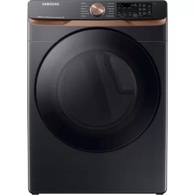 Samsung - 7.5 Cu. Ft. Stackable Smart Electric Dryer With Steam And Sensor Dry - Brushed Black 3 Samsung - 7.5 Cu. Ft. Stackable Smart Electric Dryer With Steam And Sensor Dry - Brushed Black