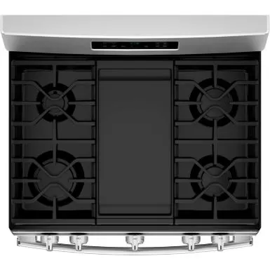 GE - 5.0 Cu. Ft. Freestanding Gas Range - Stainless Steel 4 GE - 5.0 Cu. Ft. Freestanding Gas Range - Stainless Steel - Image 2