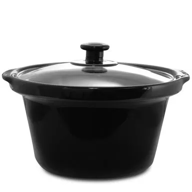 MegaChef 3 Set 2.5Qt Slow Cooker Server Copper/Black With Ceramic Pots - Black 7 MegaChef 3 Set 2.5Qt Slow Cooker Server Copper/Black With Ceramic Pots - Black - Image 5