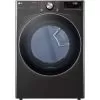 LG 7.4-Cu. Ft. Front Load Electric Dryer With TurboSteam And Built-In Intelligence, Black Steel -Appliance Shop f8f2a27b 348c 490d 8d60 10d6fcf63d12