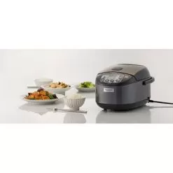 Zojirushi - 10 Cup Umami Micom Rice Cooker & Warmer - Metallic Black -Appliance Shop f91e1126 c4ae 5818 9887 4ad8592d771c
