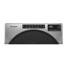 Whirlpool 7.4 Cu. Ft. Chrome Shadow Stackable Electric Dryer -Appliance Shop f97cd532 8759 4647 b279 d447f68010e5