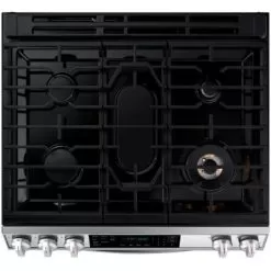 Samsung - 6.0 Cu. Ft. Front Control Slide-In Gas Convection Range With Air Fry & Wi-Fi, Fingerprint Resistant - Stainless Steel 38 Samsung - 6.0 Cu. Ft. Front Control Slide-In Gas Convection Range With Air Fry & Wi-Fi, Fingerprint Resistant - Stainless Steel -Appliance Shop f987eccb 2cbc 5913 bab7 005af35af345