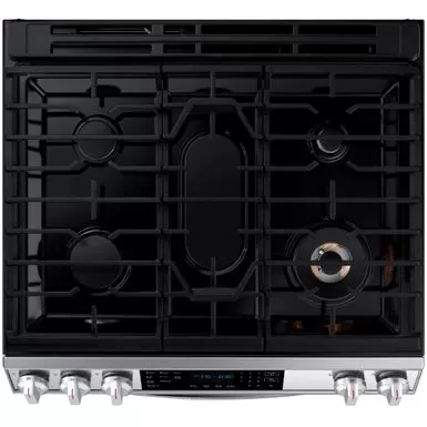 Samsung - 6.0 Cu. Ft. Front Control Slide-In Gas Convection Range With Air Fry & Wi-Fi, Fingerprint Resistant - Stainless Steel 19 Samsung - 6.0 Cu. Ft. Front Control Slide-In Gas Convection Range With Air Fry & Wi-Fi, Fingerprint Resistant - Stainless Steel - Image 17