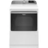 Maytag - 7.4 Cu. Ft. Smart Gas Dryer With Steam And Extra Power Button - White -Appliance Shop fb0b29d7 0404 5b2a a7d1 a5a0fa896692